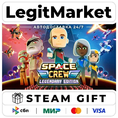 Space Crew: Legendary Edition / Steam АВТО / РУ + МИР - irongamers.ru