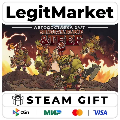Warhammer 40,000: Shootas, Blood & Teef / Steam АВТО / РУ + МИР - irongamers.ru