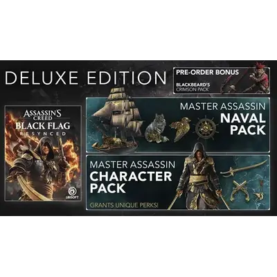 ASSASSIN&acute;S CREED BLACK FLAG RESYNCED DELUXE EDITION | STEAM - irongamers.ru