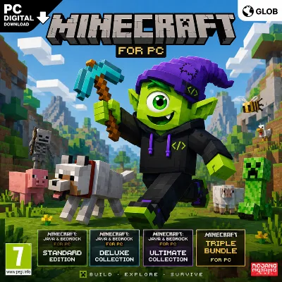 MINECRAFT JAVA & BEDROCK PC | STANDARD/DELUXE/ULTIMATE | КЛЮЧ ДЛЯ ПК | АВТО 24/7 - irongamers.ru