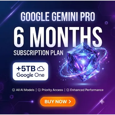 Google AI Pro 6 месяц + 5 ТБ хранилища | Gemini Pro, Veo, Nano Banana, - irongamers.ru