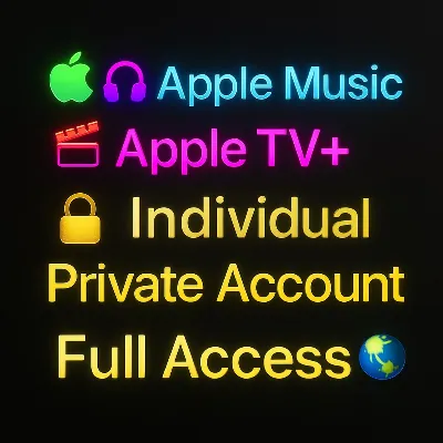 Apple TV+ + Apple Music 1/2/3Месяцы Приватный аккаунт Полный доступ - irongamers.ru