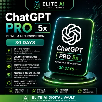 ChatGPT Pro 5x | Премиум AI-подписка | 30 дней Также можем продлить на ваш старый - irongamers.ru