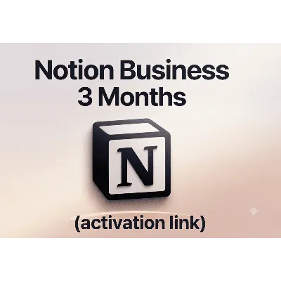Notion Business | 3 | Активировано в вашем аккаунте (ссылка для активации) - irongamers.ru