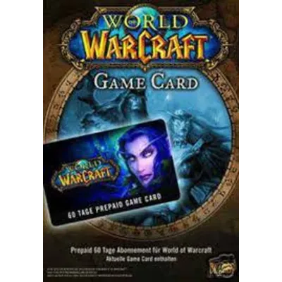 WOW WORLD OF WARCRAFT TIME CARD 60 дней EURO + RU - irongamers.ru