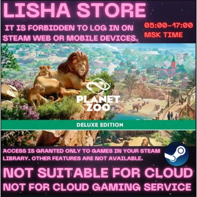 Planet Zoo Deluxe Ed Стим Оффлайн на 90 дней - irongamers.ru