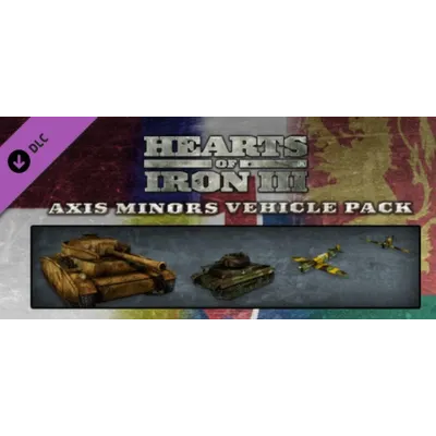 Hearts of Iron III: Axis Minors Vehicle Pack DLC / Steam Ключ / Вс… | АВТОВЫДАЧА 24/7 - irongamers.ru