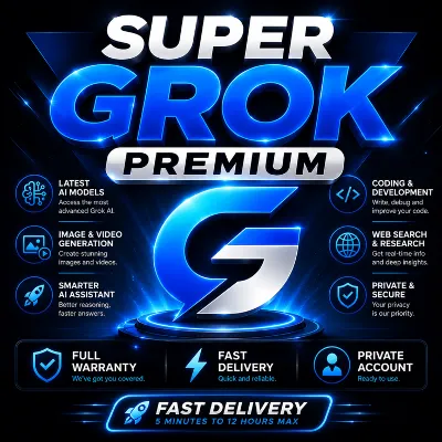 xAI Super Grok 4.5 Premium | Личный аккаунт | 1 / 6 / 12 месяцев | Гарантия - irongamers.ru