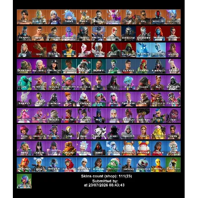 Мгновенный доступ • FN (все платформы) • 111 skins • Raz • Полный доступ - irongamers.ru