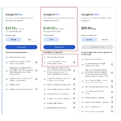Google AI Pro | 6 месяцев | 5TB хранилища + 5 мест для семьи |Veo 3.1/ Nano Banana - irongamers.ru