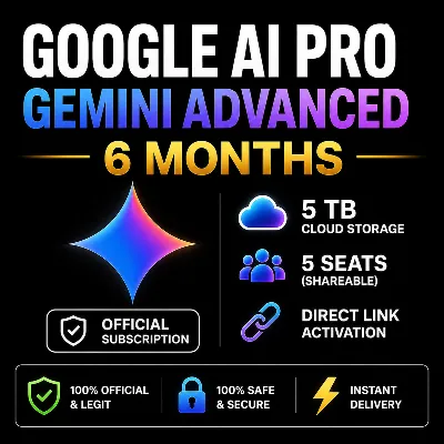 Google Gemini AI Pro + 5TB Облако + Anti-Gravity Flow [6 Месяцев] Ссылка Активации - irongamers.ru
