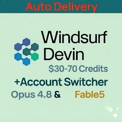 Devin Windsurf Account | 30-70 Кредитов | Fable5 & Opus4.8 (Автовыдача) - irongamers.ru