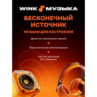 Подписка на Онлайн-кинотеатр Wink 5 в 1 на 12 месяцев (электронный ключ) - irongamers.ru