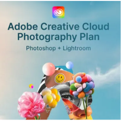 ADOBE PHOTOGRAPHY PLAN Аккаунт 1 МЕСЯЦ с возможностью продления БЕЗ СЛЕТОВ - irongamers.ru