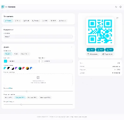 Готовый сайт для генерации QR кодов - irongamers.ru