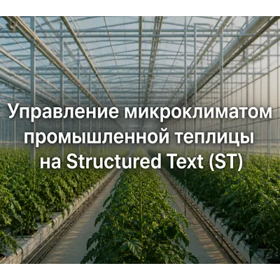 Управление микроклиматом промышленной теплицы на Structured Text (ST) - irongamers.ru