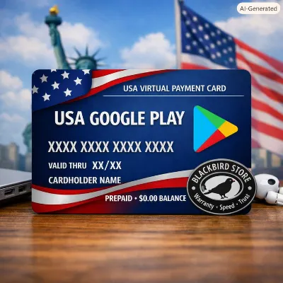 США Виртуальная карта 0$ – Для Google Play (без баланса, предоплаченная) - irongamers.ru