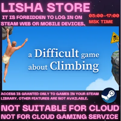 A Difficult Game About Climbing Стим на 90 дней - irongamers.ru