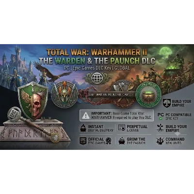 Total War: WARHAMMER II - The Warden & The Paunch | Ключ PC Epic Games (DLC) GL - irongamers.ru