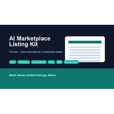 AI Marketplace Listing Kit промпты и Excel шаблоны для карточек товаров - irongamers.ru