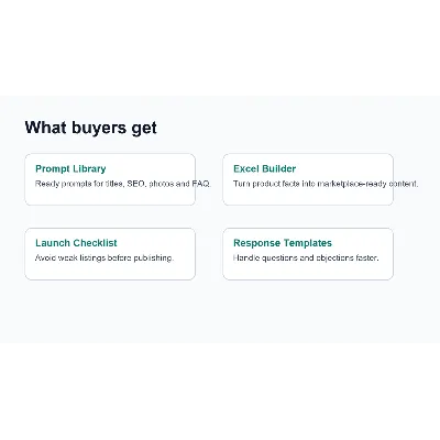 AI Marketplace Listing Kit промпты и Excel шаблоны для карточек товаров - irongamers.ru