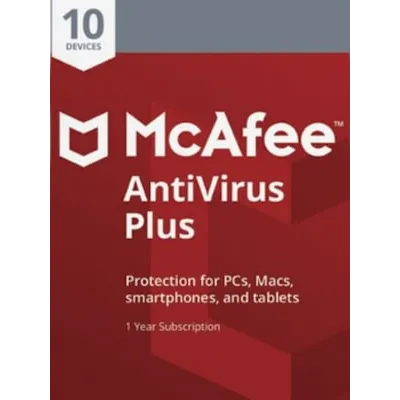 McAfee Plus | 10 ПК | 1 год | Ссылка для скачивания | Только для Windows - irongamers.ru