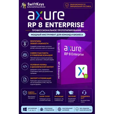 Axure RP 9 Enterprise / Бессрочная лицензия - irongamers.ru