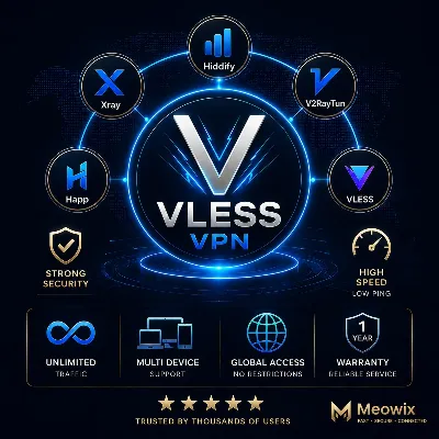 90% СКИДКА 2 ЛЕТ VPN VLESS | БЕЗЛИМИТ | XRAY | HIDDIFY | HAPP | V2RAYTUN | MEOWIX - irongamers.ru