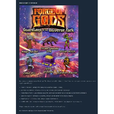 Россия + Мир | Forge of Gods: Guardians of the Universe Pack | DLC | Ключ | Steam - irongamers.ru