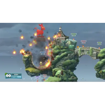 WORMS BATTLEGROUNDS + WORMS W.M.D XBOX КЛЮЧ - irongamers.ru