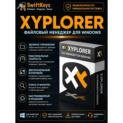 Xyplorer - File Manager / Файловый менеджер для Windows / Бессрочный ключ - irongamers.ru