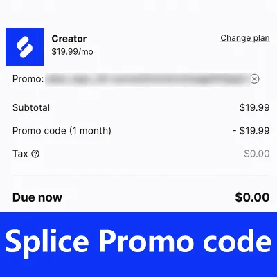 Splice Creator 400 CREDITS for 2 months [PROMO CODE] - irongamers.ru