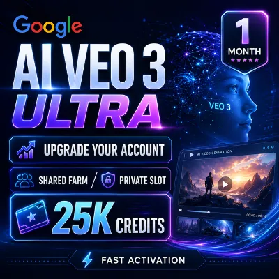Google AI Veo 3 Ultra | 1 Месяц | 0 / 25K Кредитов | Активация Аккаунта - irongamers.ru