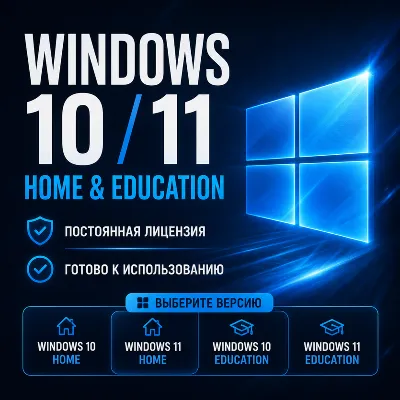 Windows 10 / 11 Home / Education | Permanent Activation | Key / Remote Activation - irongamers.ru