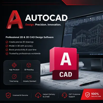 AutoCAD | Лицензия на 6 месяцев | 2D и 3D проектирование | Мгновенная отправка по эле - irongamers.ru