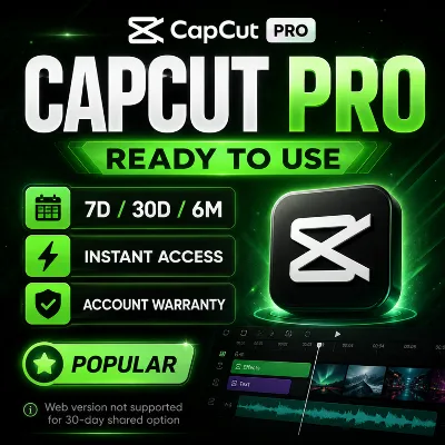 CapCut Pro | Готовый Аккаунт | 7 Дней / 30 Дней / 6 Месяцев | Быстрая Выдача|Гарантия - irongamers.ru