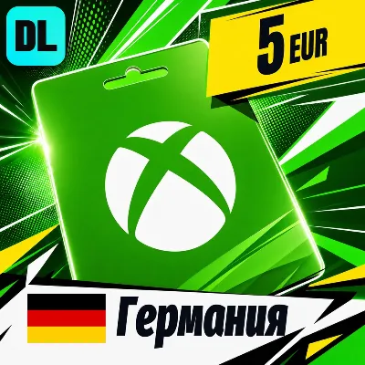 Xbox Gift Card Германия 5 EUR цифровой код — автовыдача 24/7 - irongamers.ru