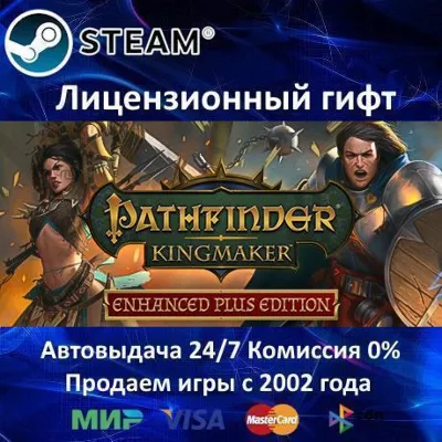 Pathfinder: Kingmaker Enhanced Plus Edition Steam⭐Автодоставка Россия регион - irongamers.ru