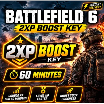 Battlefield 6 2xp Boost 60 минут Ключ - Глобальный - ПК/PS5/XBOX - irongamers.ru
