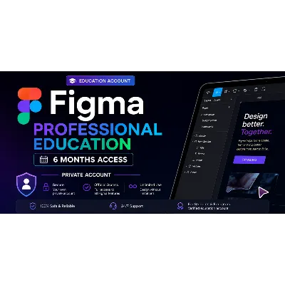 Figma Professional Education | 6 месяцев | Личный аккаунт | Быстрая доставка - irongamers.ru