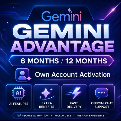 Gemini AI | 6 / 12 Месяцев / 1 Год | Личный Аккаунт / Family Активация - irongamers.ru