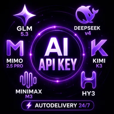 API ключ GLM 5.3 • Deepseek v4 • Mimo 2.5 pro • Kimi K3 • Minimax M3 • hy3|АВТОВЫДАЧА - irongamers.ru