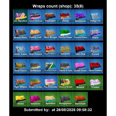 Мгновенный доступ • FN (все платформы) • 32 skins Predator • 500 VB • Полный доступ - irongamers.ru