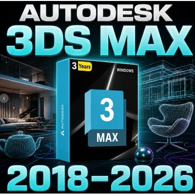 Key 3Ds Max 2018~2026 WinOS| 1 год/3 года | - irongamers.ru