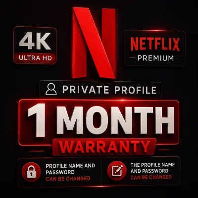 Netflix PRIVATE PROFILE 1-МЕСЯЦ-4K Premium - irongamers.ru