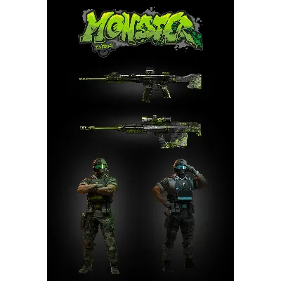 НАБОР CALL OF DUTY: MODERN WARFARE 4 | CoD MW4 MONSTER ENERGY BUNDLE - irongamers.ru