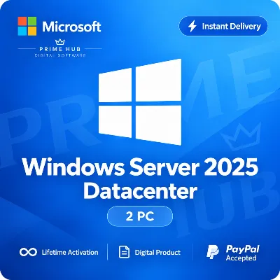 Windows Server 2025 Datacenter Ключ | 2 ПК | Бессрочная активация - irongamers.ru
