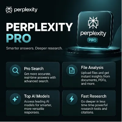 Perplexity Pro — 12 месяцев | Полная гарантия - irongamers.ru