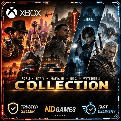 RDR 2 + GTA V + MAFIA 3 + RE 2 + Witcher 3 [Сборник] Xbox One X|S &amp; Xbox Series X|S