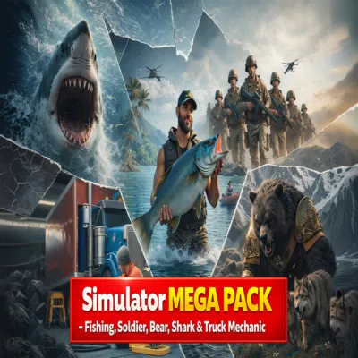 (Nintendo Switch 1) Simulator Mega Pack – Fishing, Soldier, Bear, Shark & Truck Mech… - irongamers.ru